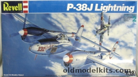 Revell 1/32 Lockheed P-38J Lightning - Major McGuire's Pudgy, 4749 plastic model kit